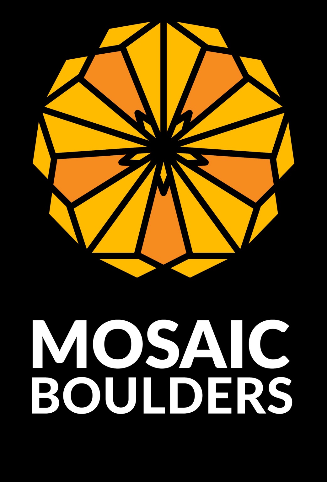 Vertical wall and holds at Mosaic Boulders